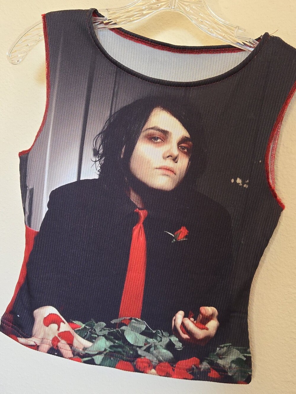 Gerard Way Roses Tank Top
